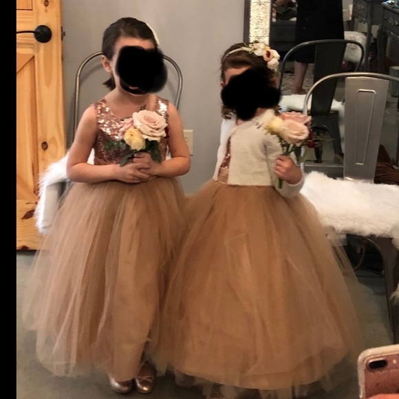 Flower Girl Dress and accessories - Picture 8 of 8